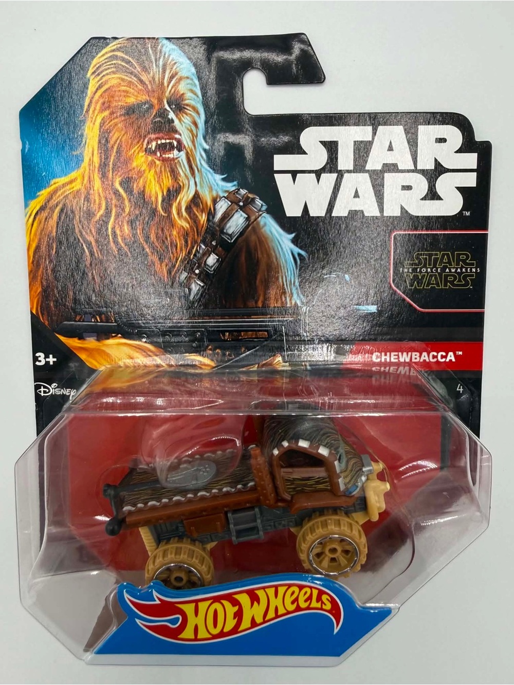 2014 Hot Wheels Character Cars Star Wars Chewbacca Car Figure